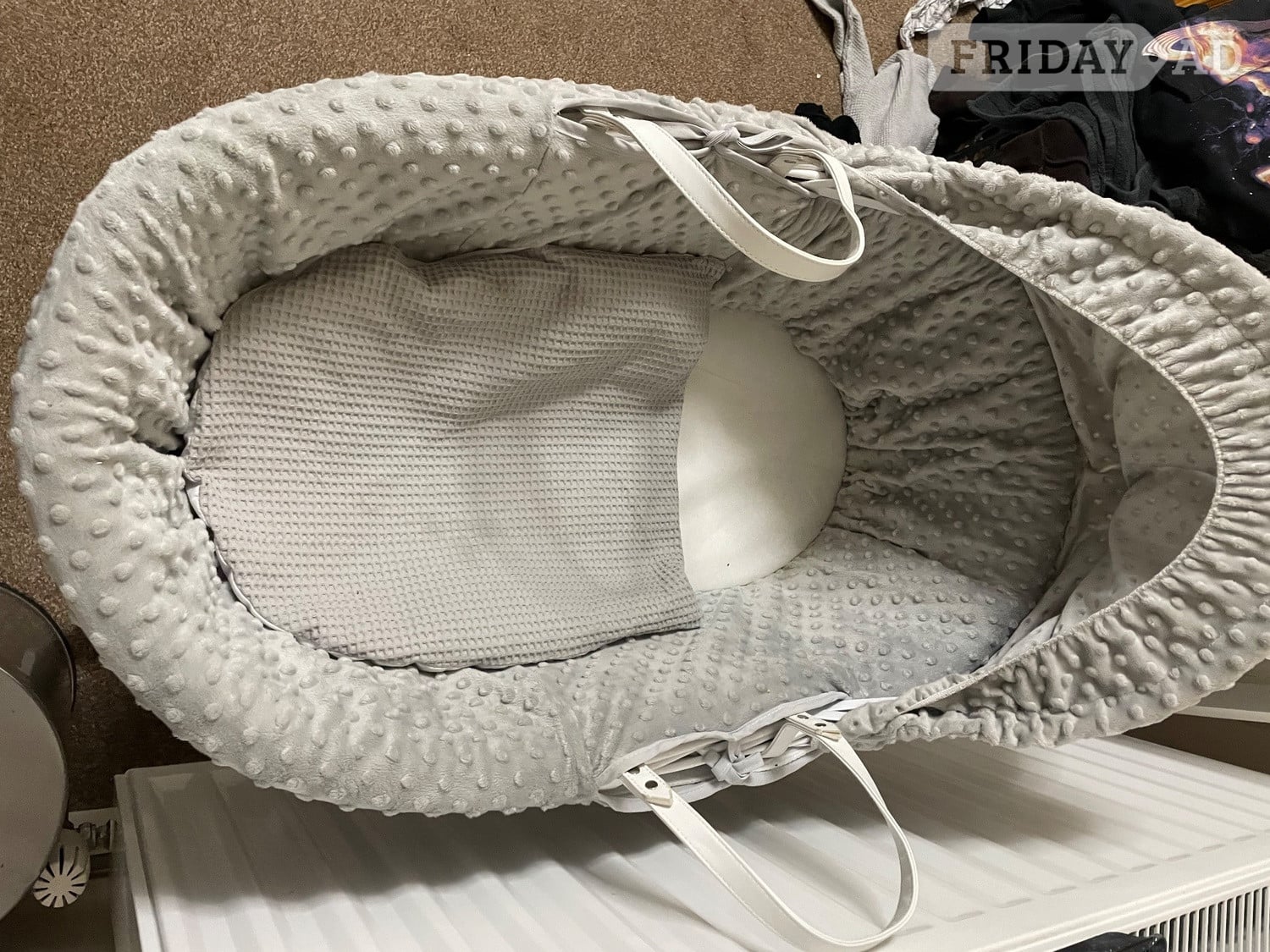Rocking carry cot