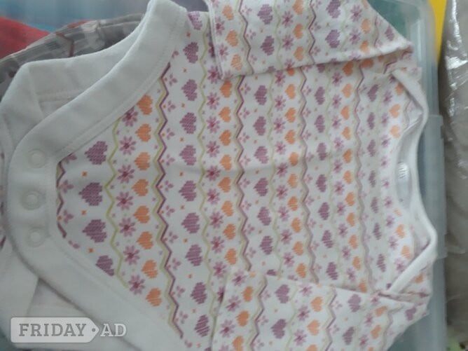 Next baby pinefore dress with body suit  3-6 months 
