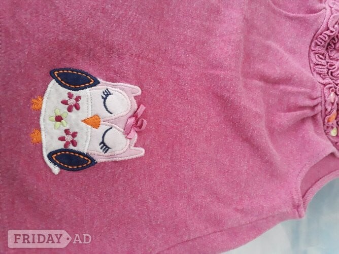 Llantwit Major Next baby pinefore dress with body suit  3-6 months 