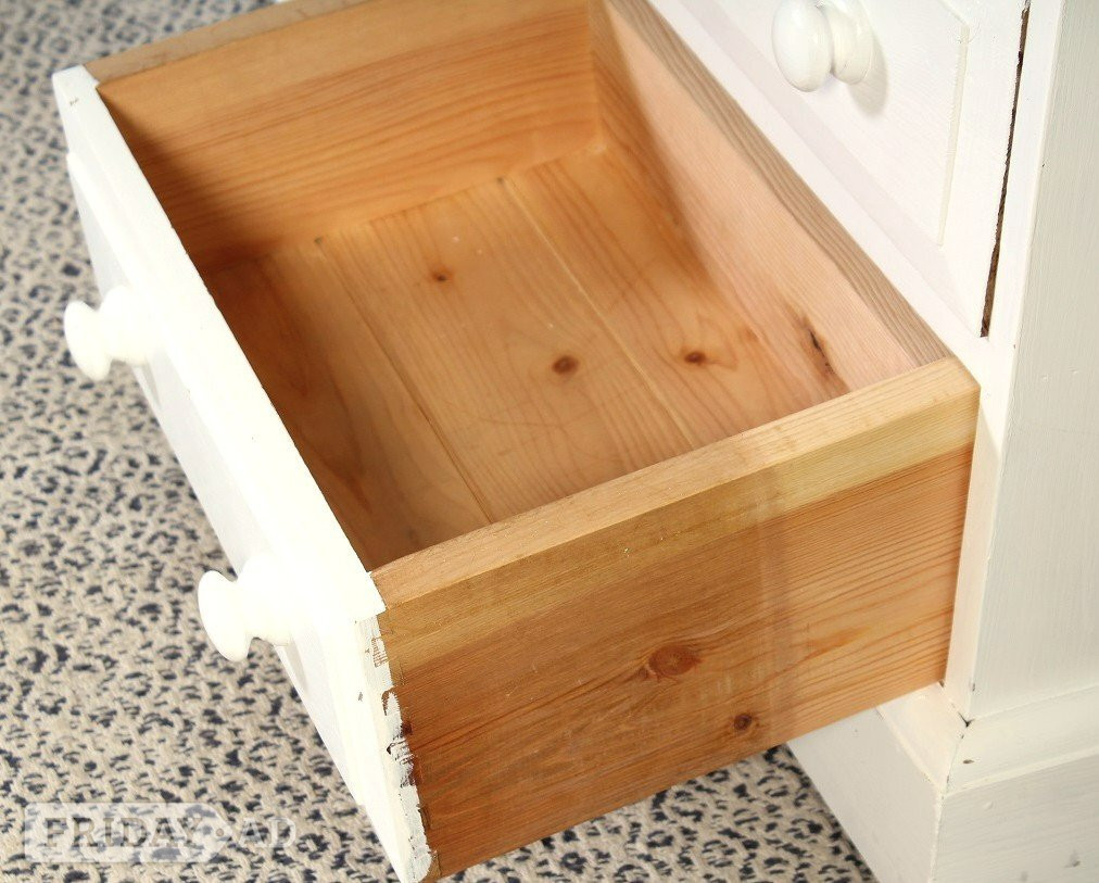 UK Delivery - 2 Shabby Chic Pine Bedside Tables