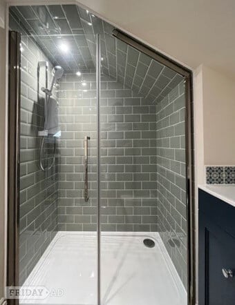 Custom made shower enclosures