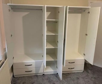 5 door wardrobe 