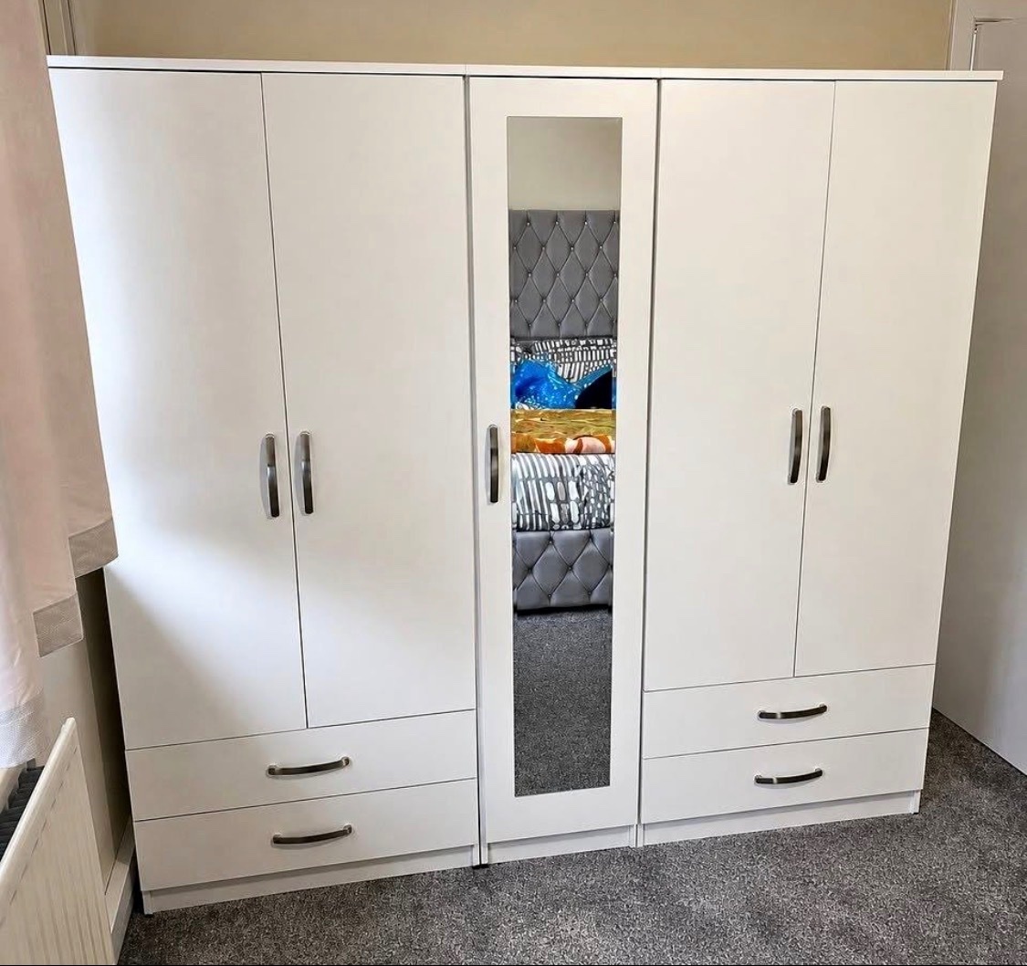 5 door wardrobe 