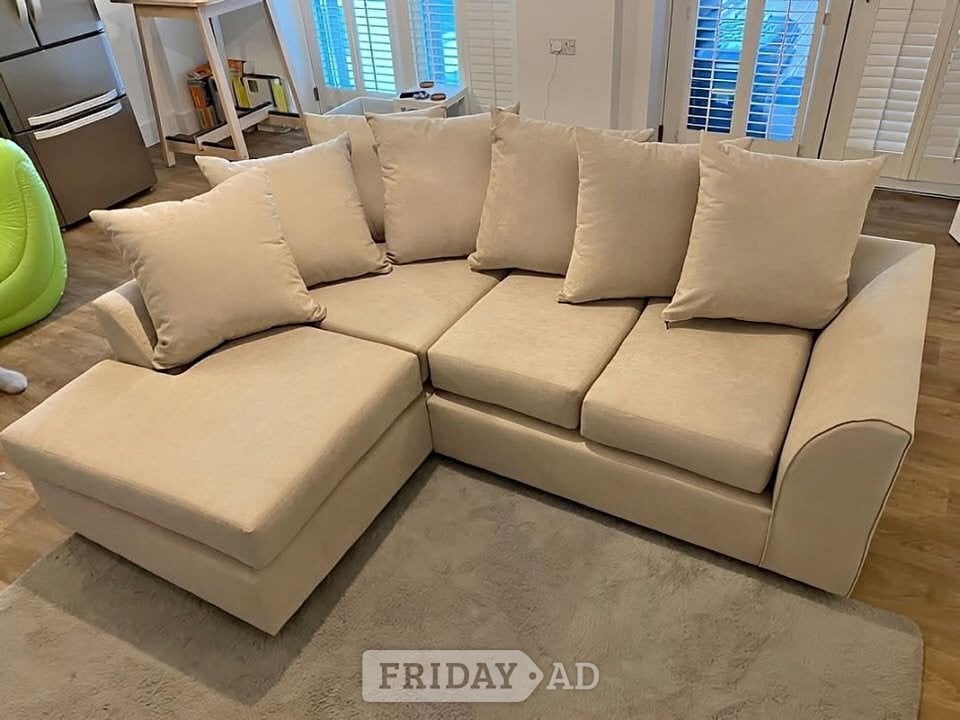 Rochdale New Design l shape 4 seater corner sofa ¬ Cash on arrival