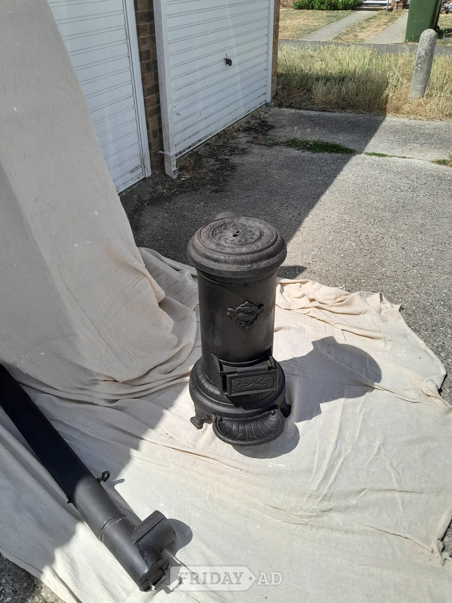 Antique Artic Stove with chimney