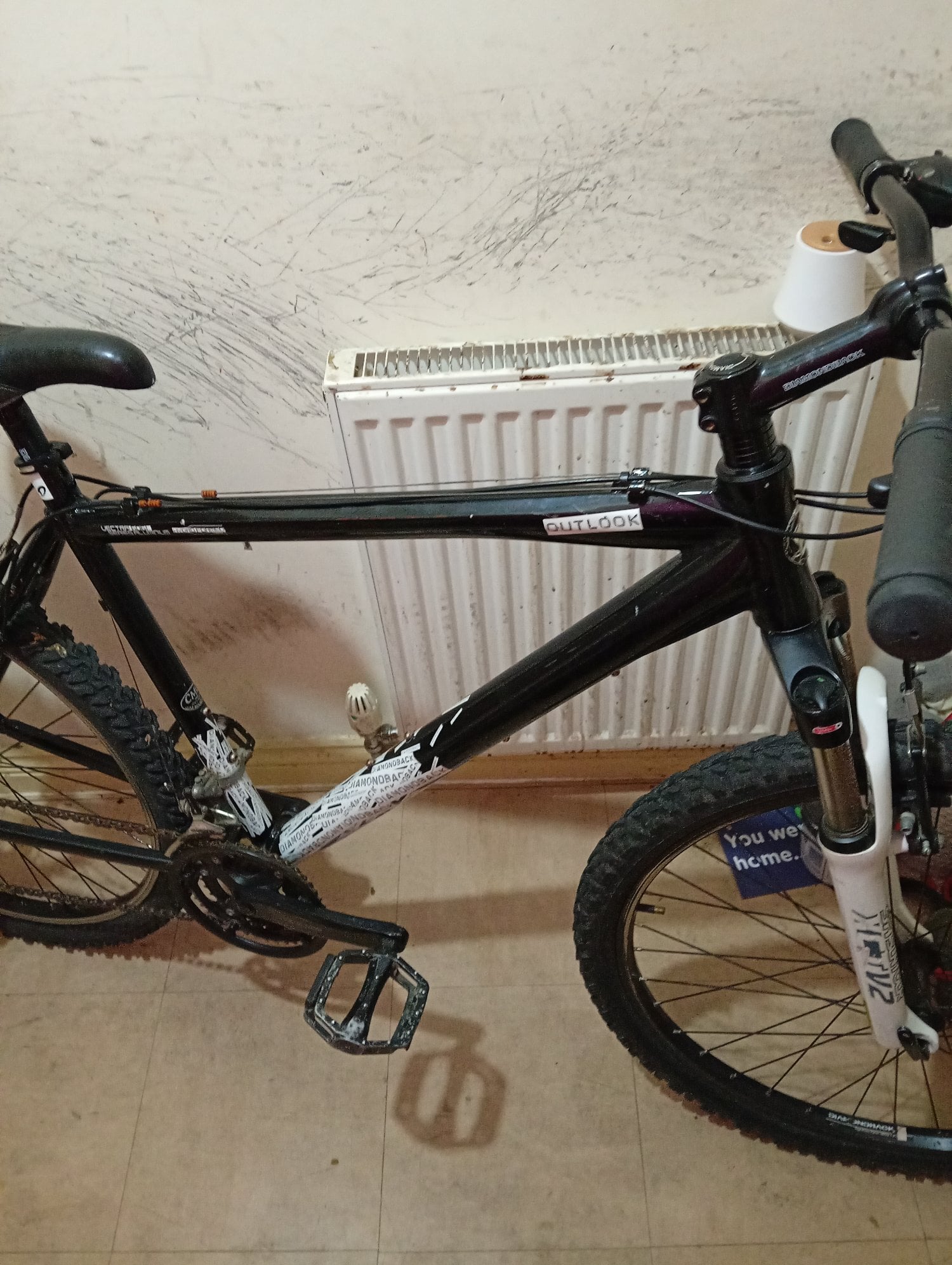 Diamond back hydra series 6061. Aluminium frame smooth ride