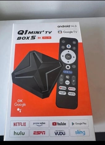 Q1 Android TV Box Fully Loaded