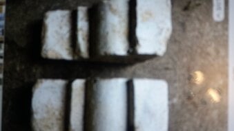 Figures/castings for outside Stone Cill for windows circ1850-1920