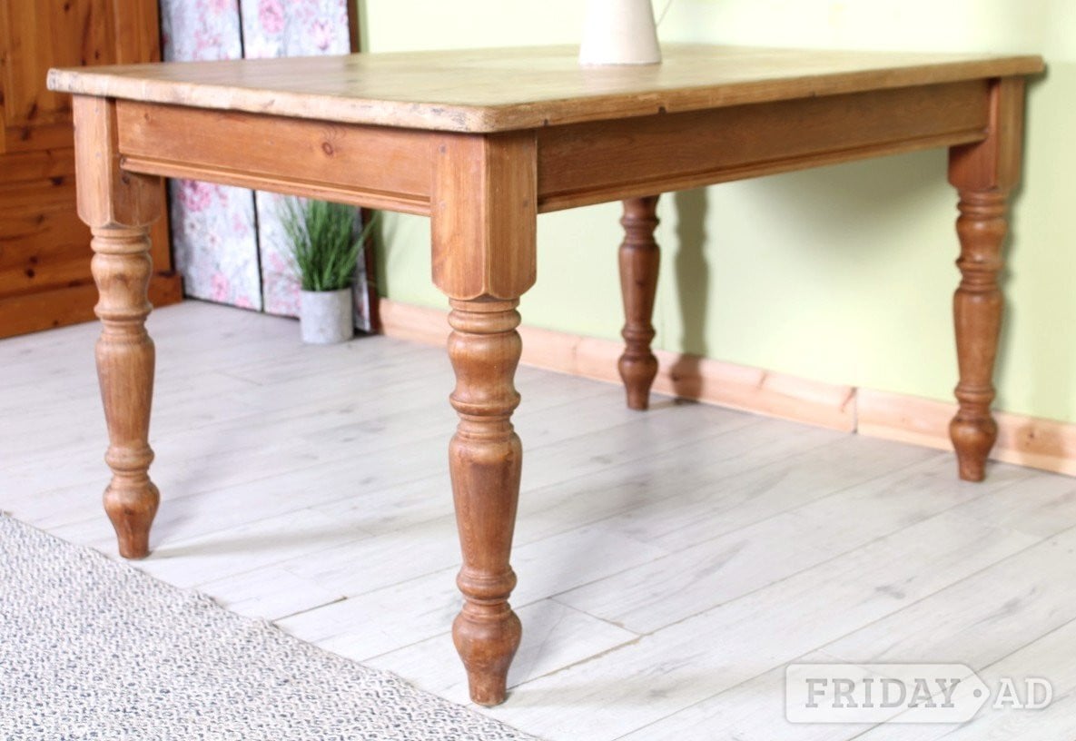 Delivery Options - Traditional Farmhouse Pine Table  Waxed  - Furniture