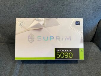 MSI GeForce RTX 5090 32GB SUPRIM SOC GDDR7 Graphics card for 4K G