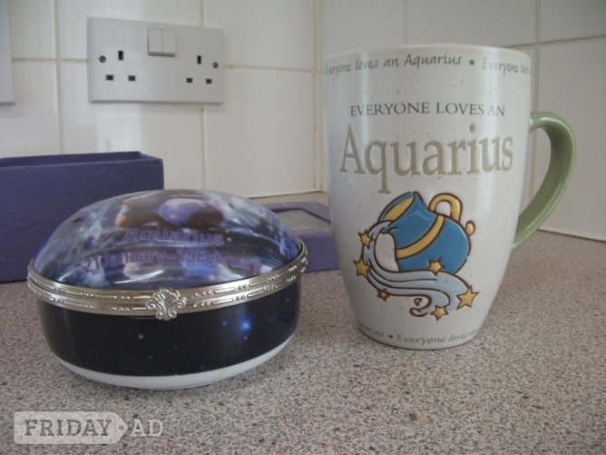 Aquarius Trinket Box and Mug – New