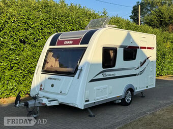 Elddis Sanremo 304 2018 4 Berth Caravan with Motor Movers and Full Awning
