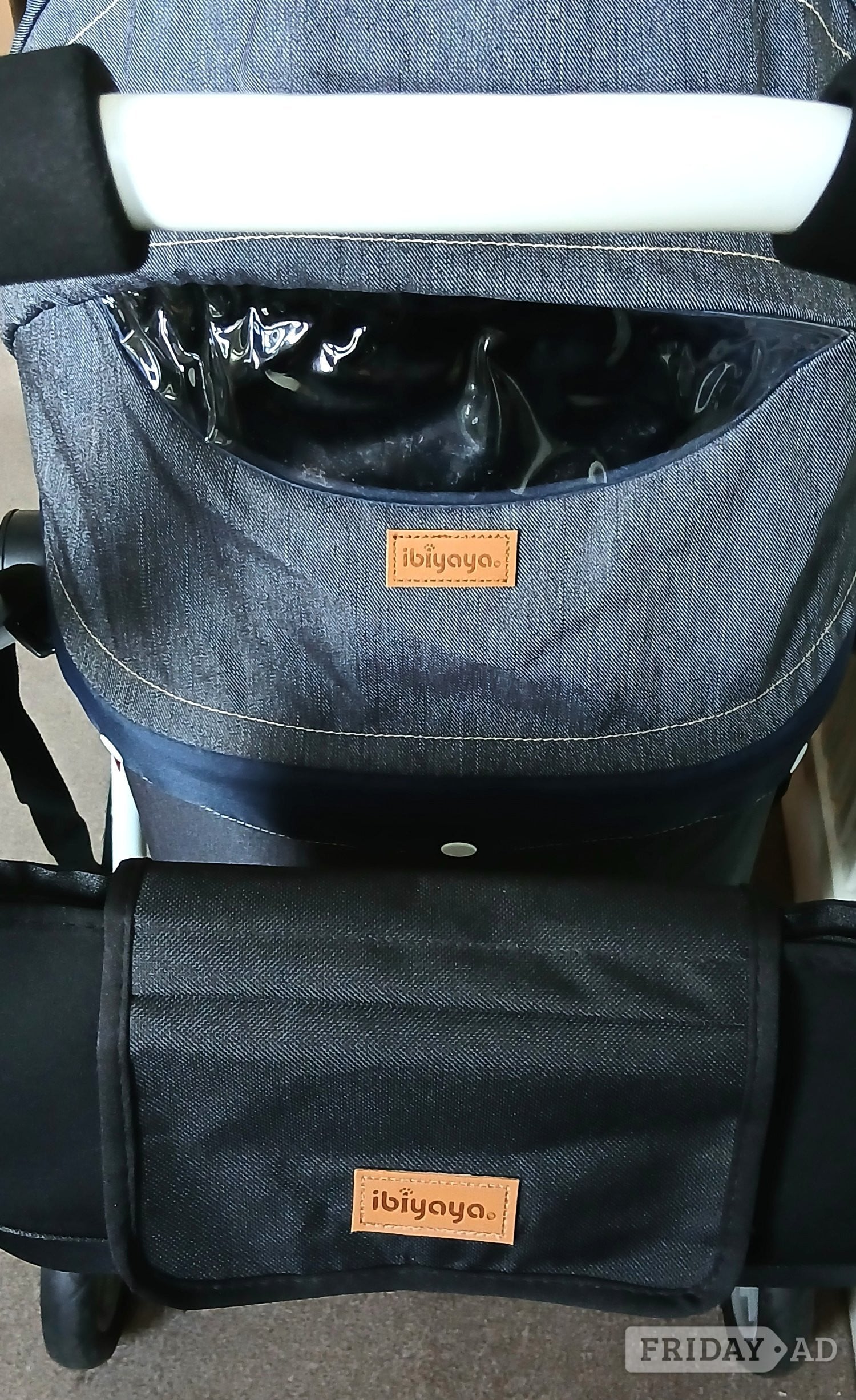 Ibiyaya Express Cleo Travel System Denim Pet Stroller - Pet Accessories & Supplies in Bristol