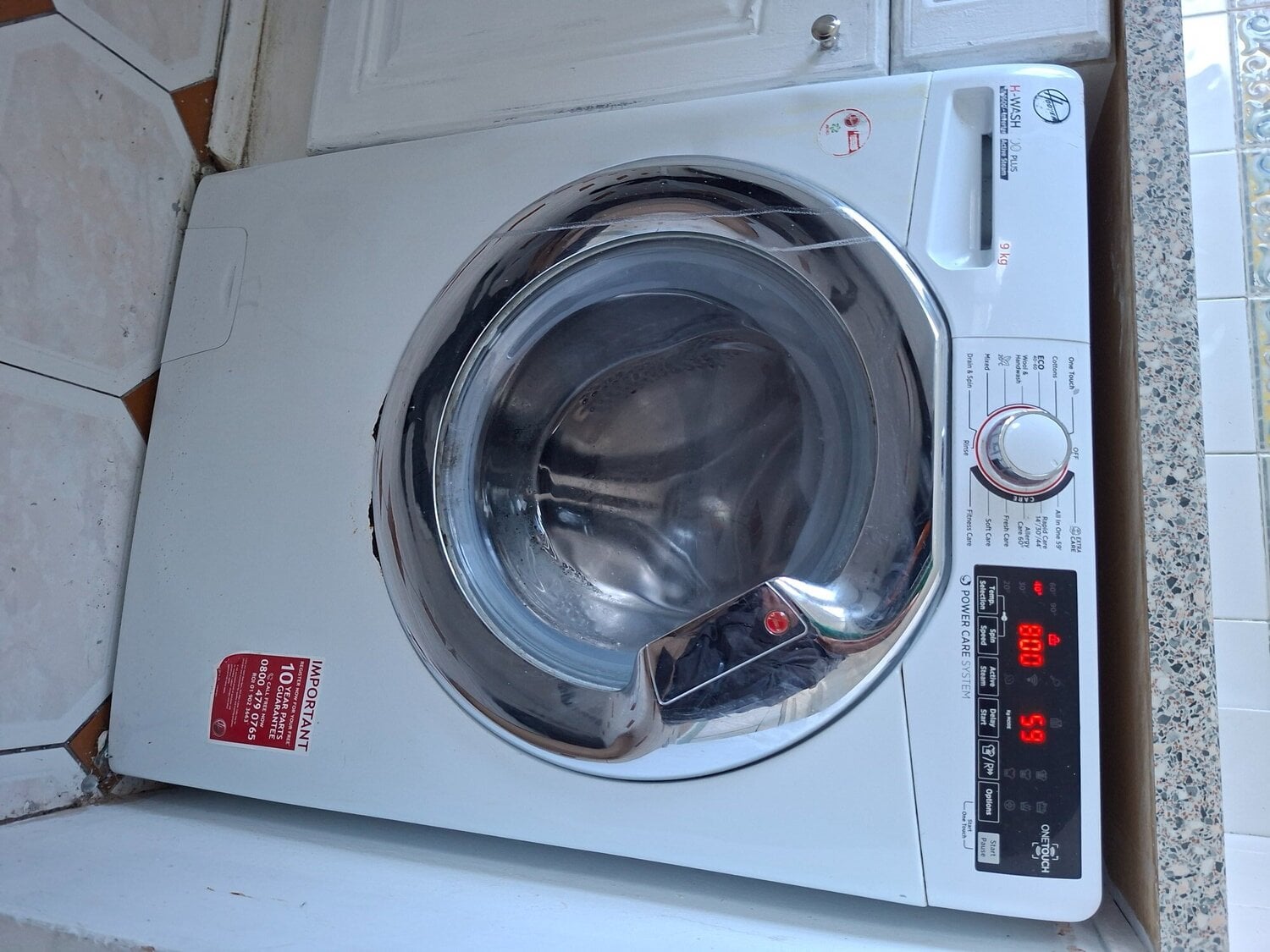 Eastbourne washing machine hoover 9kg