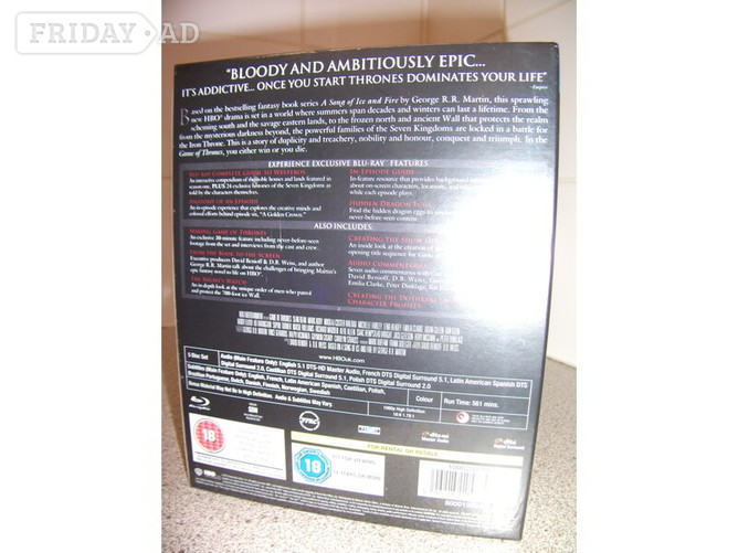 Game of Thrones Season One Blu-ray Box Set (New) - Movies, Games, Books & Music in Glasgow