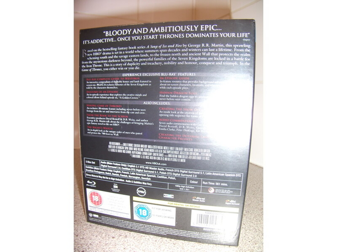 Game of Thrones Season One Blu-ray Box Set (New) - Movies, Games, Books & Music in Glasgow
