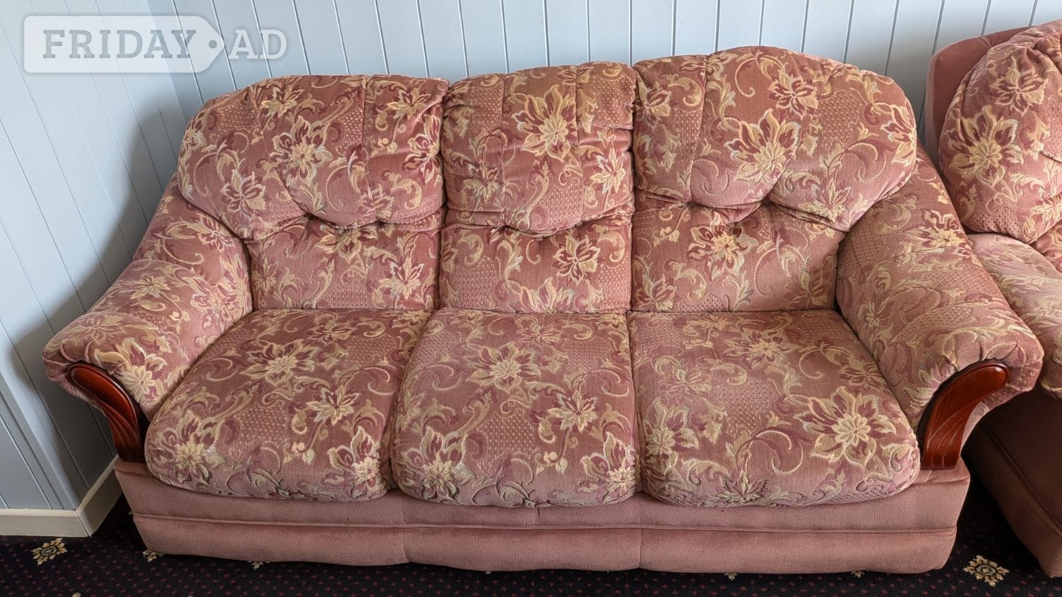 Sofa and armchair for sale