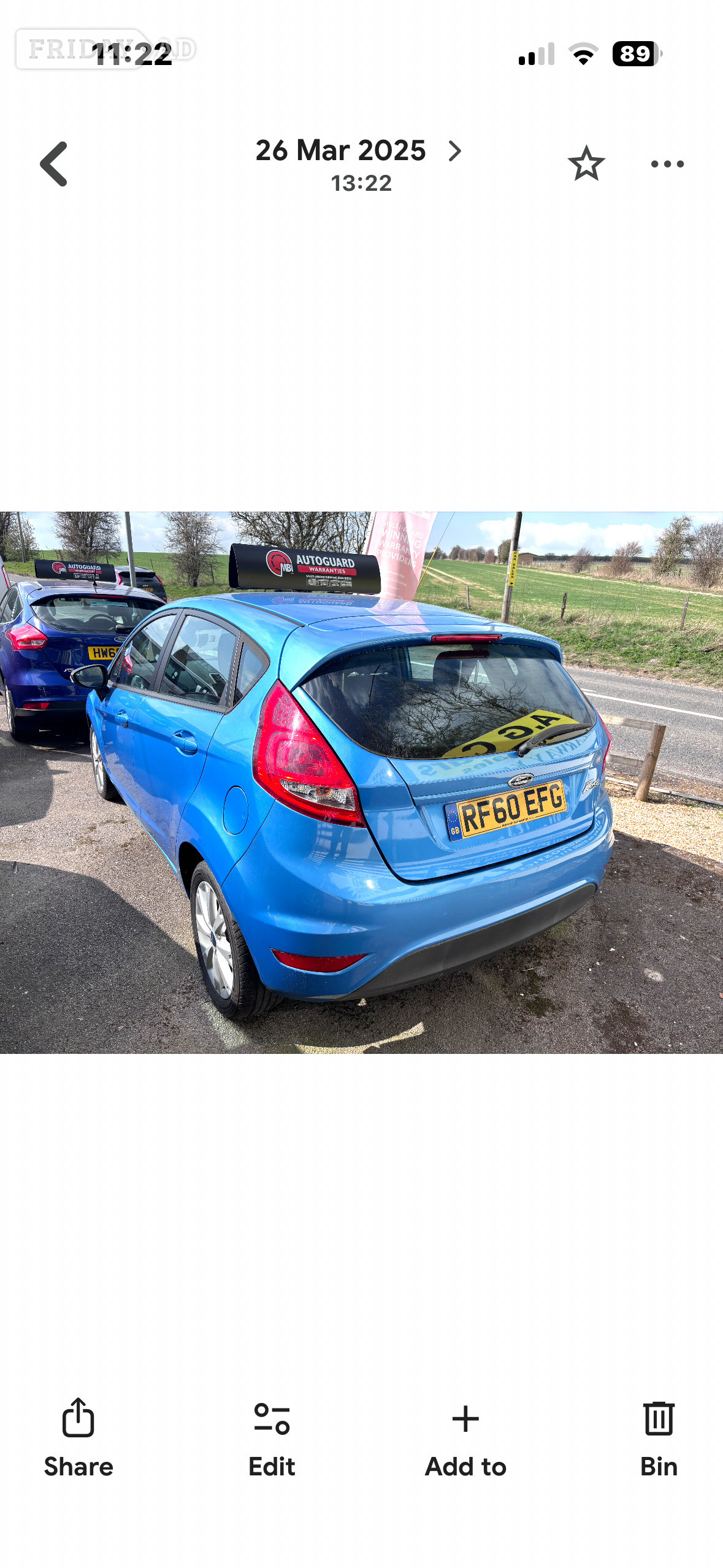 Ford fiesta 5 door met blue . Fsh cambelt and recent service - Cars in Salisbury
