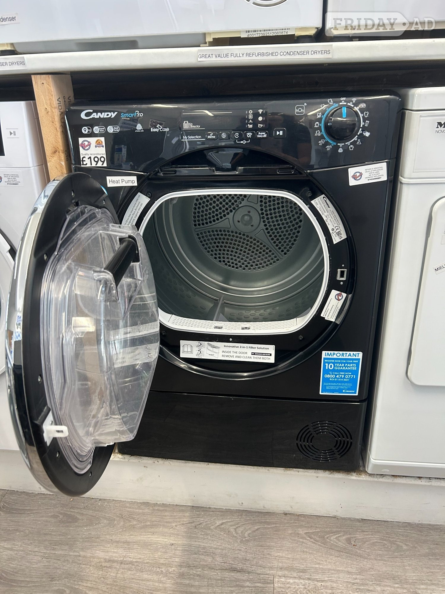 CANDY SMART PRO 9KG TUMBLE DRYER