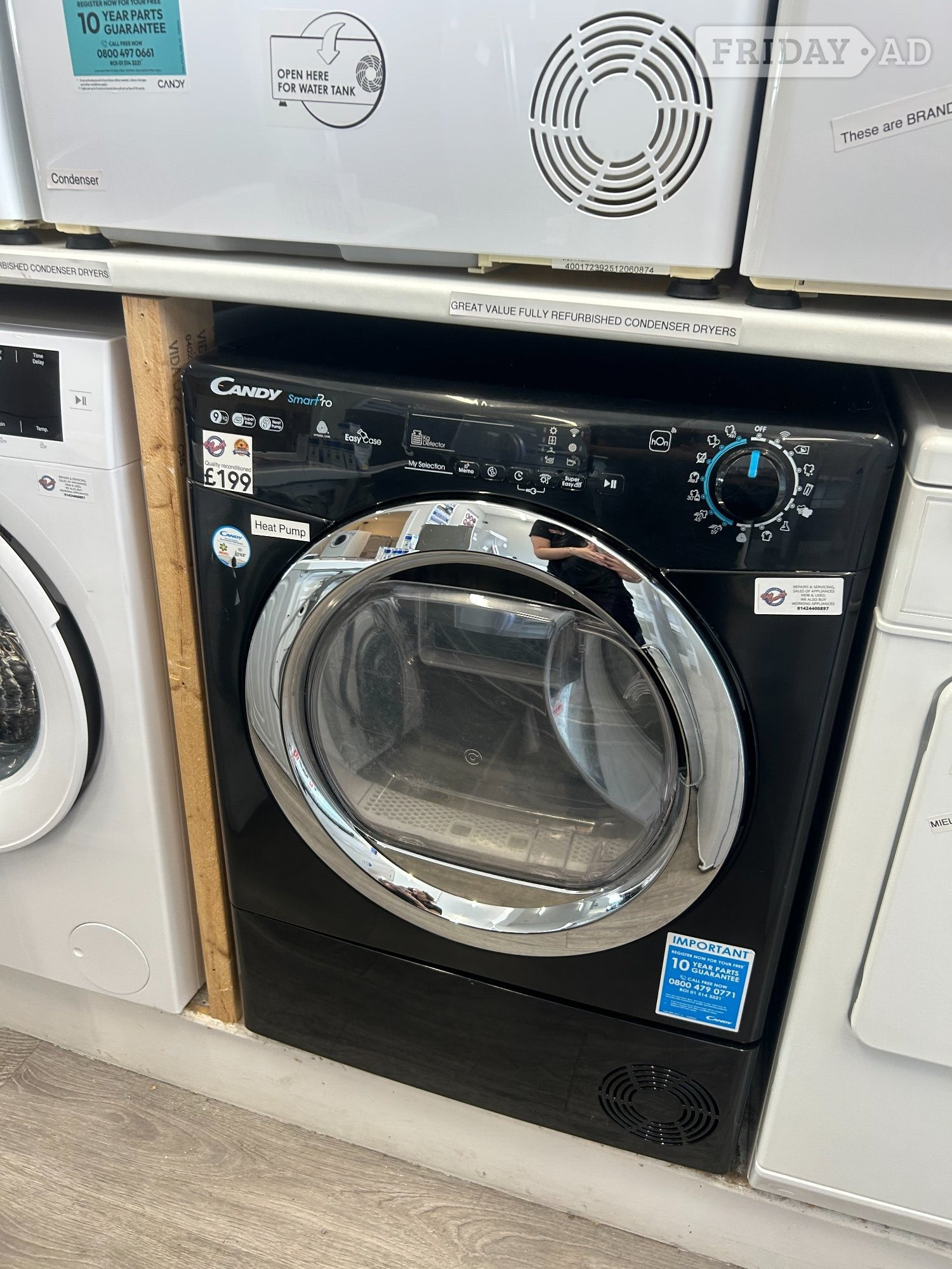 St. Leonards-On-Sea CANDY SMART PRO 9KG TUMBLE DRYER