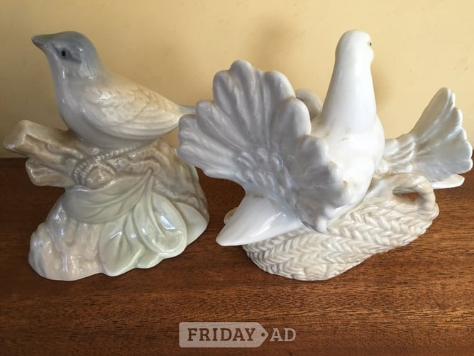 Vintage Miquel Requena bird ornaments