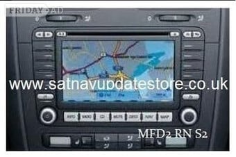 BLAUPUNKT EX-V(VX) 2019v17 (MFD2 RNS2) UK & EUROPE SAT NAV UPDATE