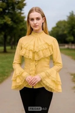 Victorian Blouse for Women | Elegant Vintage & Gothic Style Tops  in Dolgellau