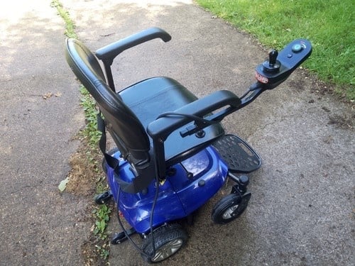 Worthing Power Wheelchair, will breakdown to fit in boot. 