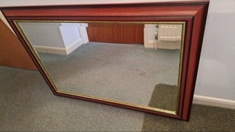 Wall hanging mirror