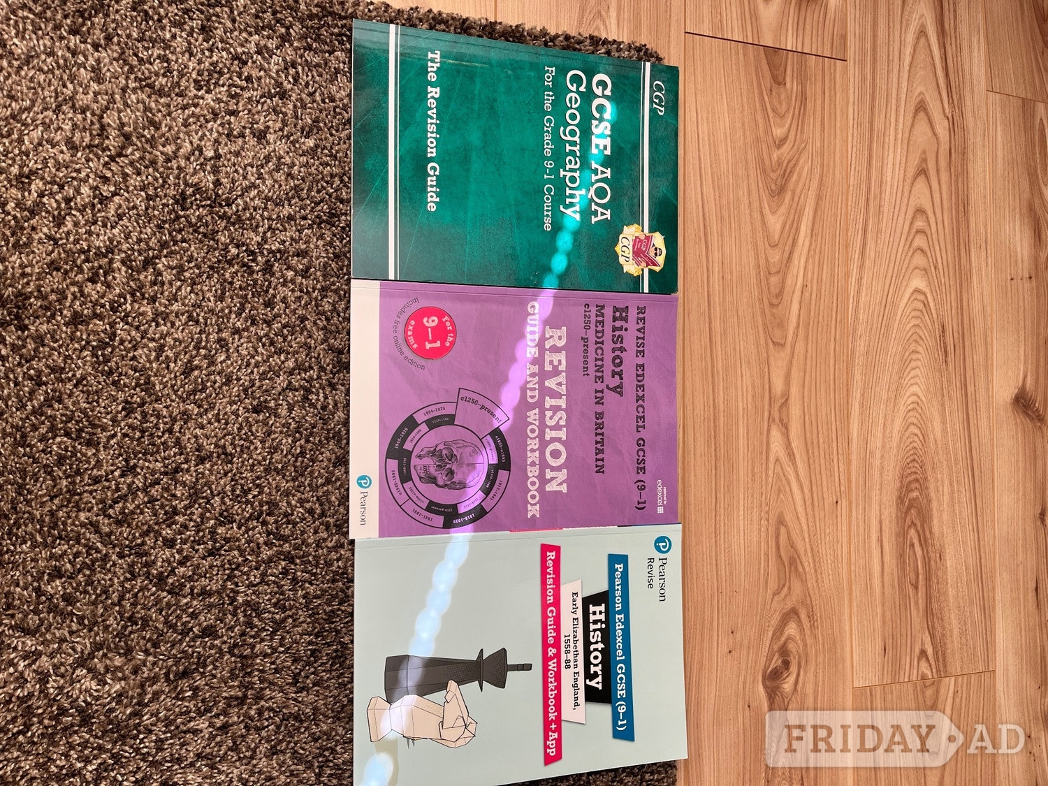 GCSE Geography & History revision books in Peterborough