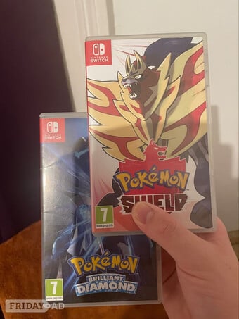 Pokemon shield and brilliant diamond nintendo switch