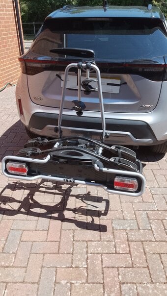 Thule EuroRide Tow Ball Bike Rack for 2 Bikes