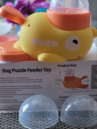 dog puzzle toy feeder  used once  see discription