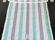 Crochet Baby Blanket, Personalised
