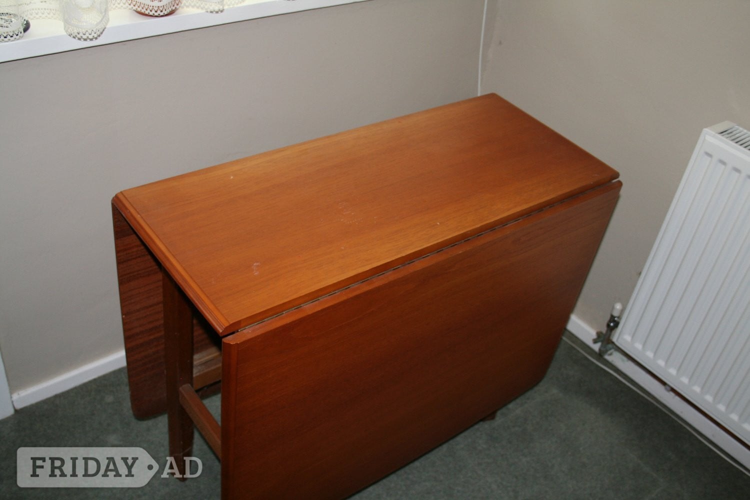 1970's Extending Dining table and 4 matching chairs