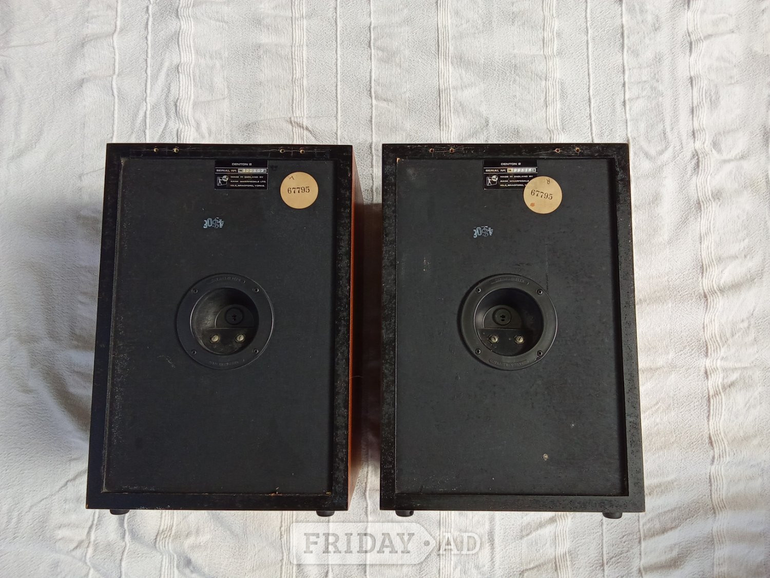 Wharfedale Denton 2 Hifi Speakers - Tv, Audio & Cameras