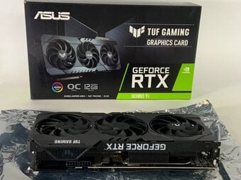 Asus TUF OC Nvidia GeForce RTX 3080 Ti 12 GB GDDR6 PCIE 4 GPU-Fas
