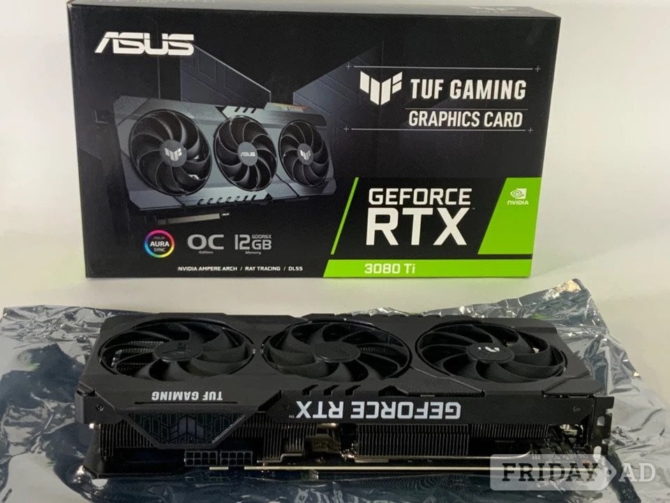 Asus TUF OC Nvidia GeForce RTX 3080 Ti 12 GB GDDR6 PCIE 4 GPU-Fas in City of London