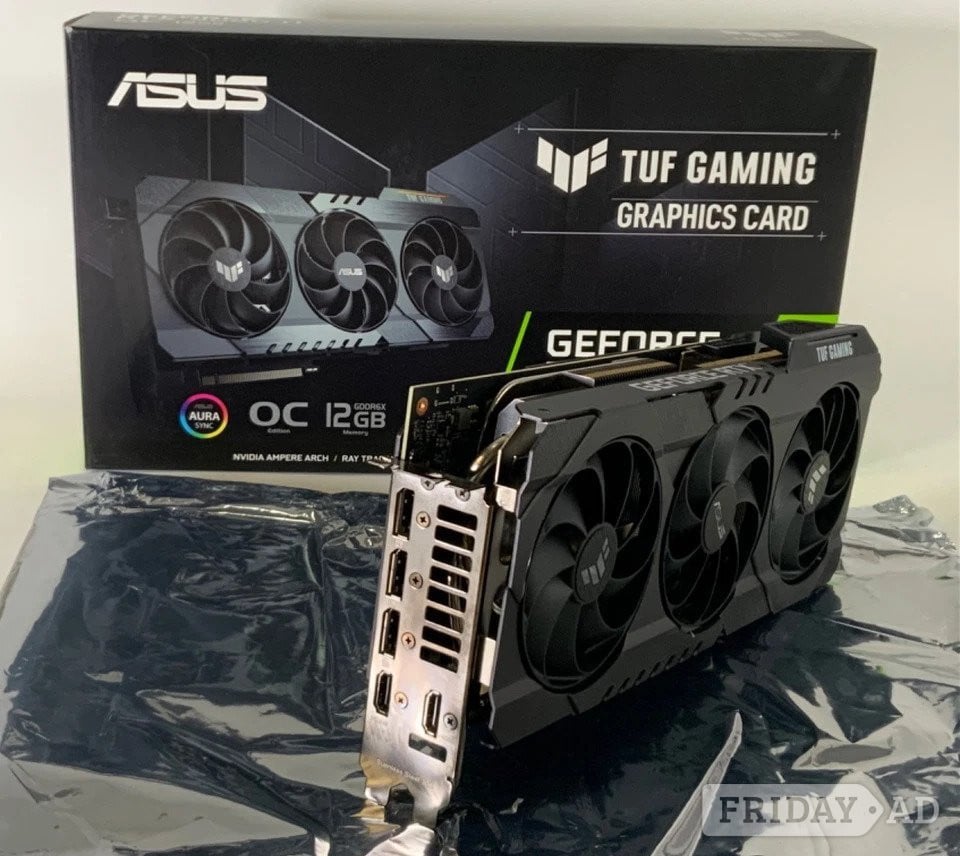 Asus TUF OC Nvidia GeForce RTX 3080 Ti 12 GB GDDR6 PCIE 4 GPU-Fas - Computers & Electronics in City of London