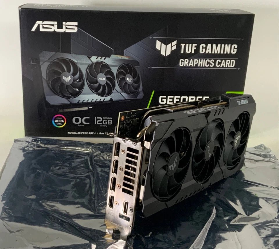 Asus TUF OC Nvidia GeForce RTX 3080 Ti 12 GB GDDR6 PCIE 4 GPU-Fas - Computers & Electronics in City of London