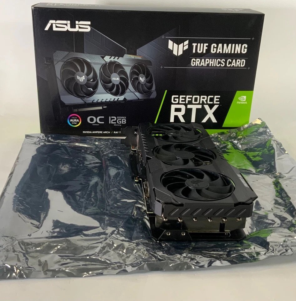 Asus TUF OC Nvidia GeForce RTX 3080 Ti 12 GB GDDR6 PCIE 4 GPU-Fas - Computers & Electronics