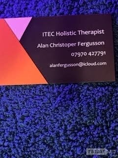 Man to Man.. ﻿This is not JUST a massage this is a Alan Fergusson massage 