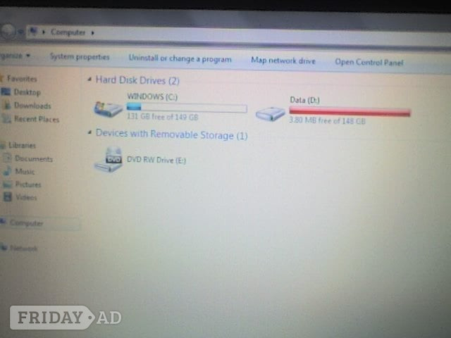 Waterlooville TOSHIBA SATELLITE C660D-19X Win7 HOME LAPTOP