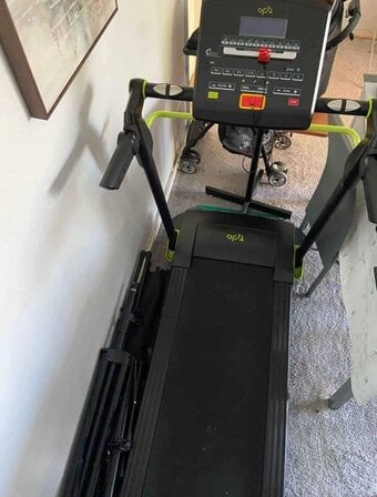Opti Easy Fold Treadmill - Like New - Managed Professional Sale