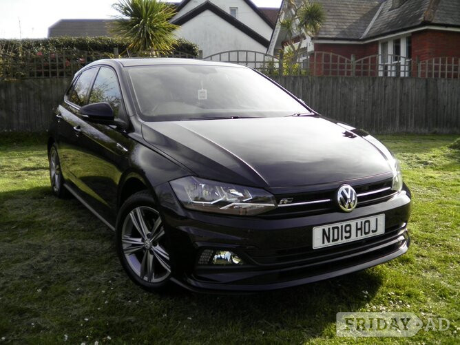 2019 VOLKSWAGEN POLO R-LINE 1.0 115 TSI 5 DOOR HATCHBACK in Shanklin