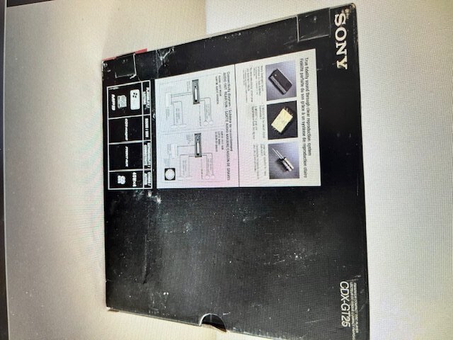 Sony CdX-gt25 Car Radio Rare (Cd Player Aux Stereo Audio Head Uni