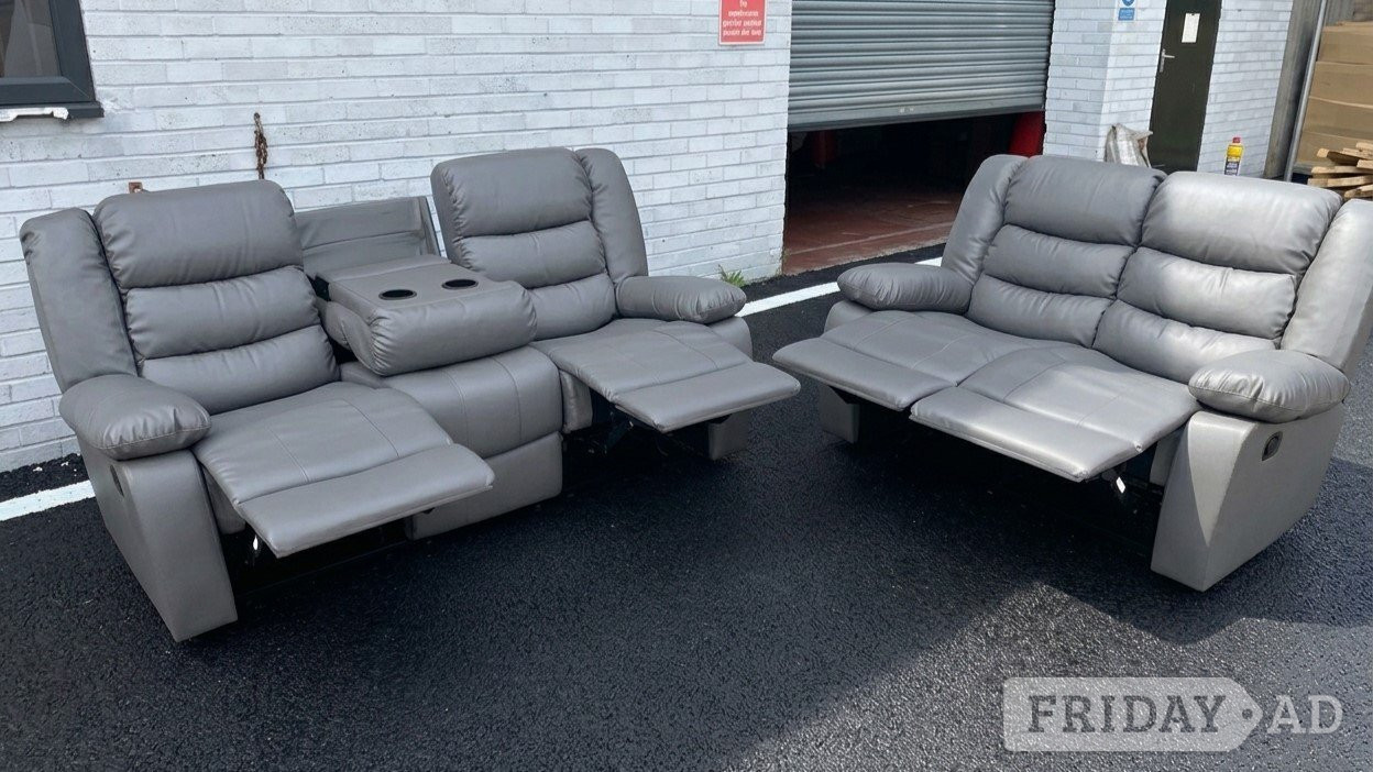 3+2 Seater Recliner Sofa Set - Corner Recliner 