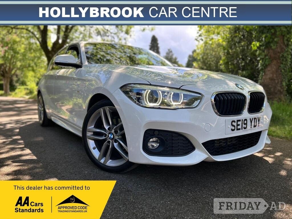 2019 BMW 118D 1 SERIES M SPORT EURO 6 MANUAL DIESEL HATCH in Southampton