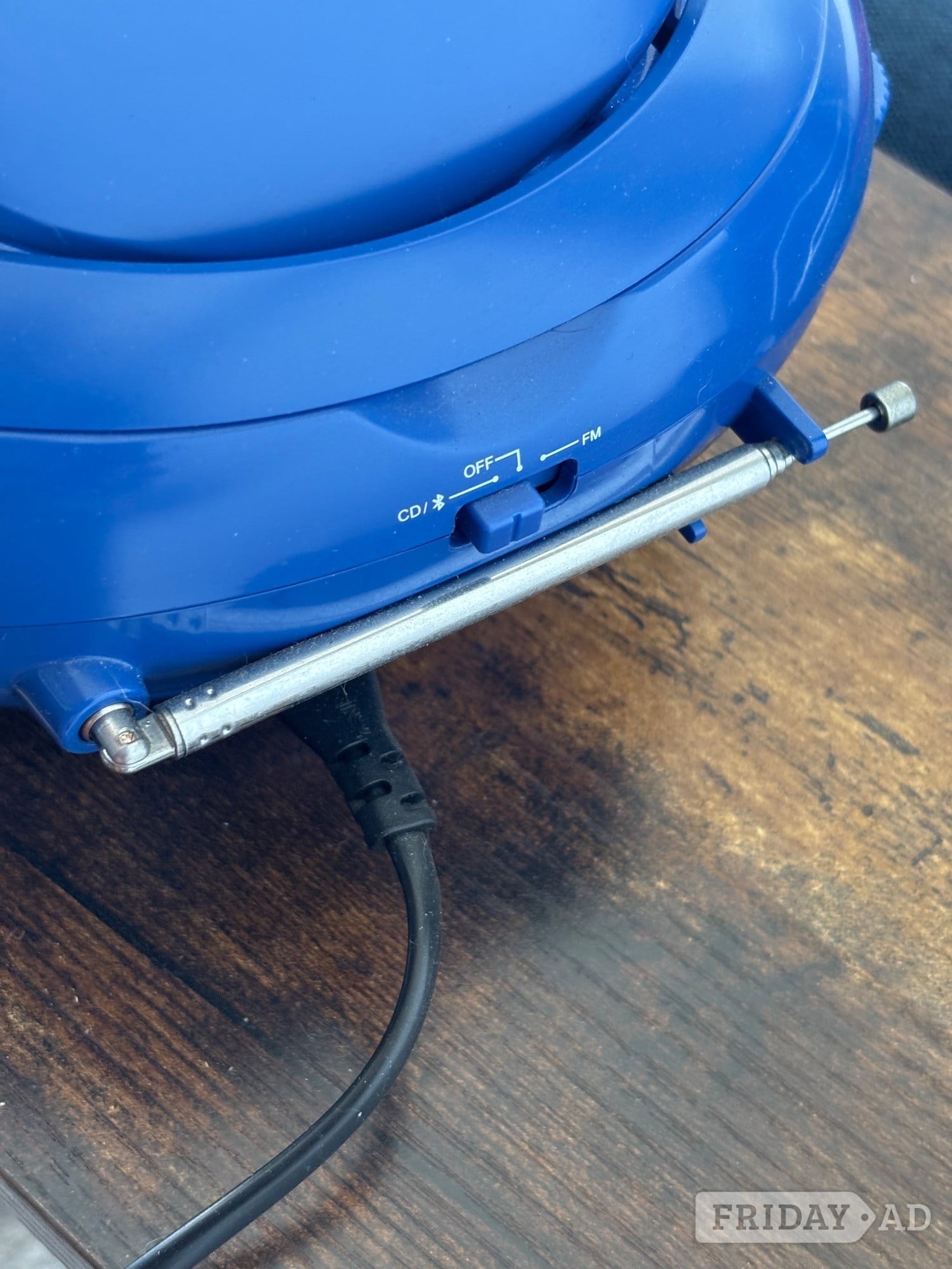 Hastings Oakcastle Portable CD Player & FM Radio – Blue, Top Condition 