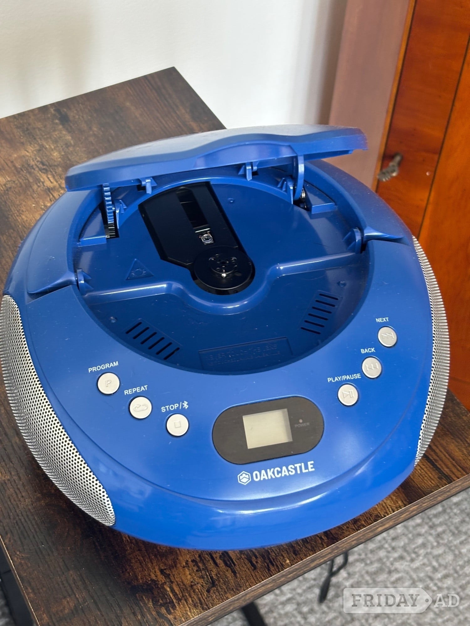 Oakcastle Portable CD Player & FM Radio – Blue, Top Condition  - Tv, Audio & Cameras in Hastings